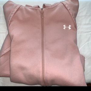 Pink Under Armour Zipup
